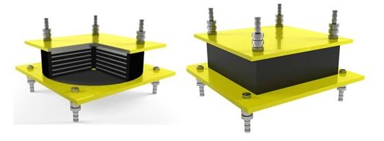 路橋養護工程---高阻尼橡膠支座